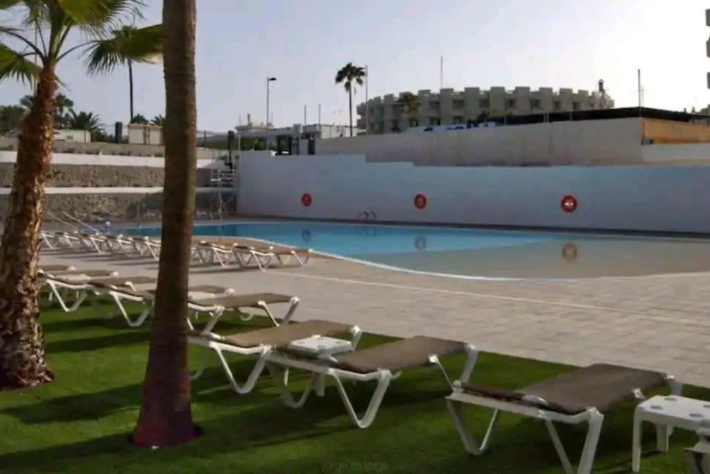 Acogedor Octavo Habitat Apartment Maspalomas  Exterior foto